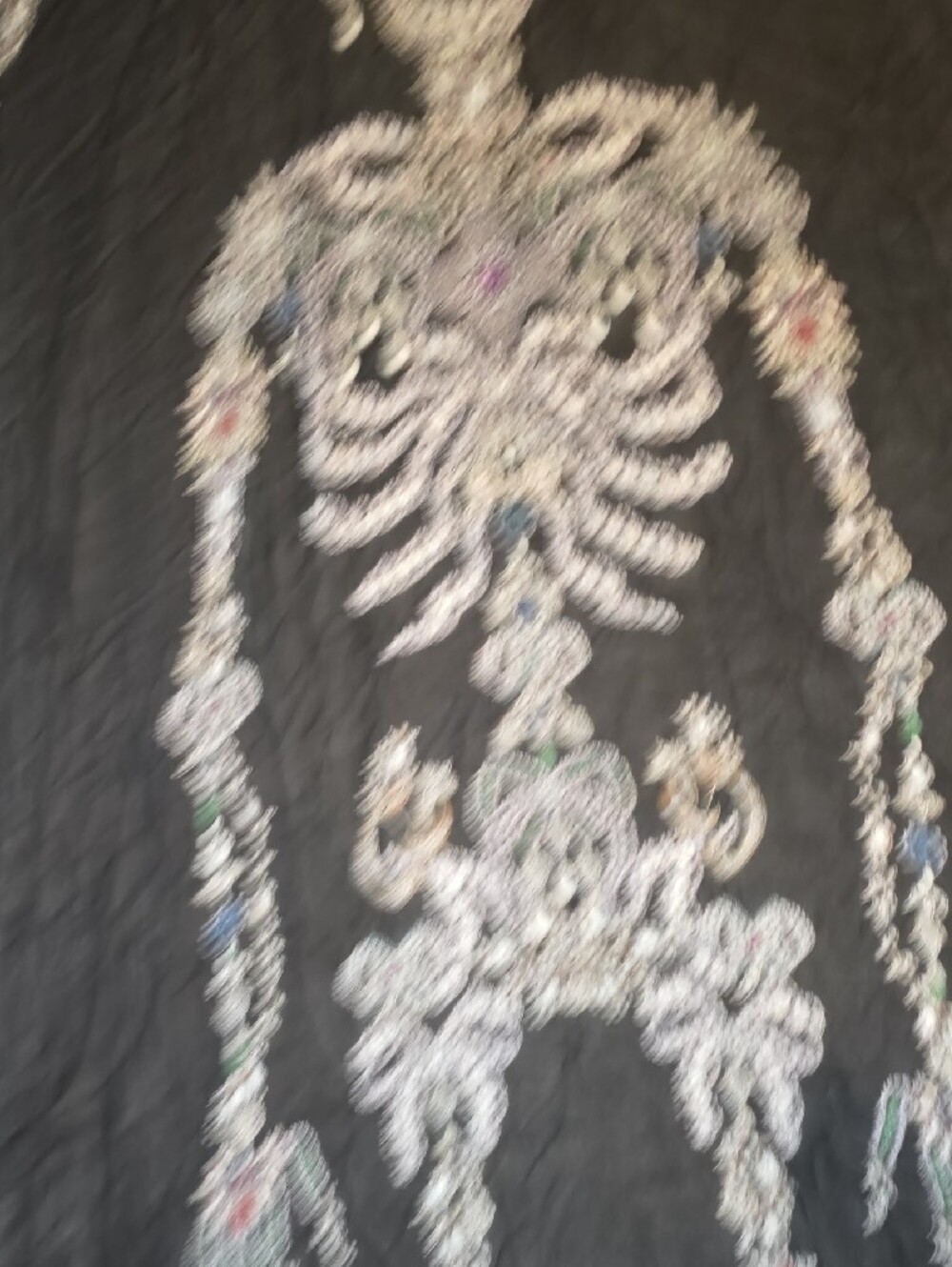 Mcqueen Skeleton Scarf - Picture 5 of 7